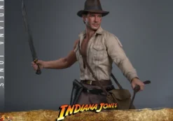 Indiana Jones y El Templo Maldito Figura Movie Masterpiece Indiana Jones