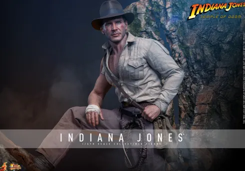Indiana Jones y El Templo Maldito Figura Movie Masterpiece Indiana Jones