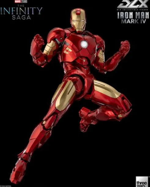 Infinity Saga Figura 1/12 DLX Iron Man Mark 4