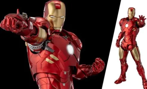 Infinity Saga Figura 1/12 DLX Iron Man Mark 4