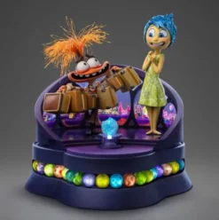 Inside Out 2 Estatua 1/10 Deluxe Art Scale Joy and Anxiety 26 cm