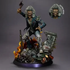 Iron Maiden Estatua 1/10 Art Scale Eddie 50th Year Anniversary 22 cm