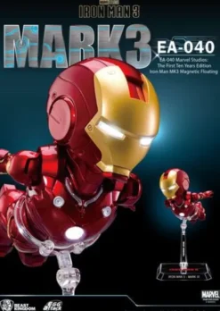 Iron Man 3 Estatua con luz Egg Attack Iron Man Mark III 16 cm