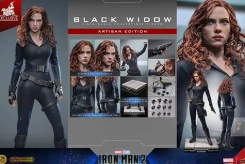 Iron Man 2 Figura Movie Masterpiece 1/6 Black Widow (Artisan Edition)