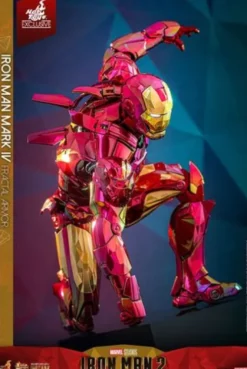 Iron Man Figura Movie Masterpiece Diecast 1/6 Iron Man Mark VI (Fractal Armor) Hot Toys Exclusive 33 cm