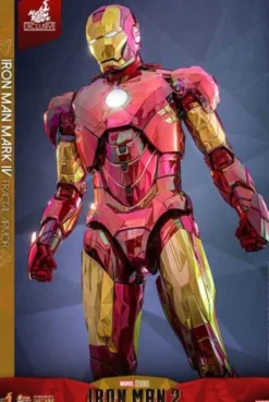 Iron Man Figura Movie Masterpiece Diecast 1/6 Iron Man Mark VI (Fractal Armor) Hot Toys Exclusive 33 cm