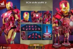 Iron Man Figura Movie Masterpiece Diecast 1/6 Iron Man Mark VI (Fractal Armor) Hot Toys Exclusive 33 cm