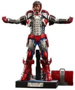 Iron Man 2 Figura Movie Masterpiece 1/6 Tony Stark (Mark V Suit Up Version) Deluxe 31 cm