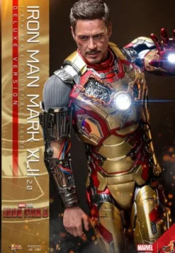 Iron Man 3 Figura Movie Masterpiece 1/6 Iron Man Mark XLII (2.0) Deluxe Version