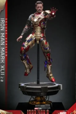 Iron Man 3 Figura Movie Masterpiece 1/6 Iron Man Mark XLII (2.0) Deluxe Version