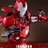 Iron Man Figura Movie Masterpiece Diecast 1/6 Iron Man Mark III (Red & Chrome Version) Hot Toys Exclusive 32 cm