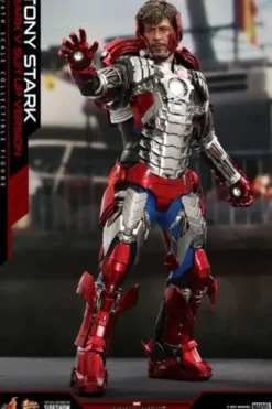 Iron Man 2 Figura Movie Masterpiece 1/6 Tony Stark (Mark V Suit Up Version) 31 cm