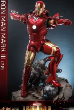 Iron Man Figura Movie Masterpiece Series Diecast 1/6 Iron Man Mark III (2.0) 32 cm