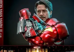 Iron Man Figura Movie Masterpiece Series Diecast 1/6 Iron Man Mark III (2.0) 32 cm
