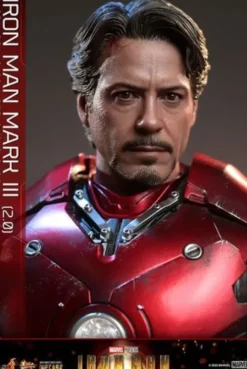 Iron Man Figura Movie Masterpiece Series Diecast 1/6 Iron Man Mark III (2.0) 32 cm