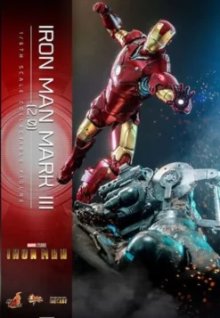 Iron Man Figura Movie Masterpiece Series Diecast 1/6 Iron Man Mark III (2.0) 32 cm