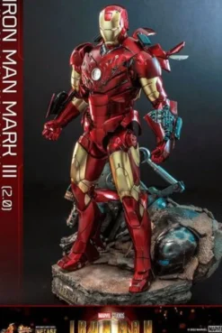 Iron Man Figura Movie Masterpiece Series Diecast 1/6 Iron Man Mark III (2.0) 32 cm