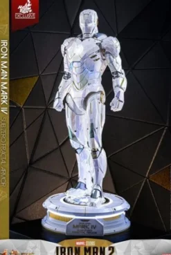 Iron Man 2 Movie Masterpiece Diecast 1/6 Iron Man Mark IV (Sub-Zero Fractal Armor) Hot Toys Exclusive 33 cm