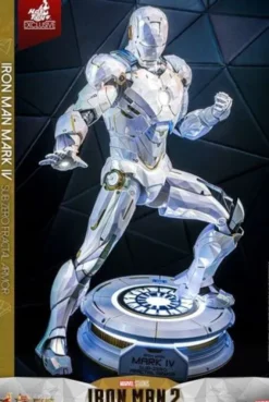 Iron Man 2 Movie Masterpiece Diecast 1/6 Iron Man Mark IV (Sub-Zero Fractal Armor) Hot Toys Exclusive 33 cm