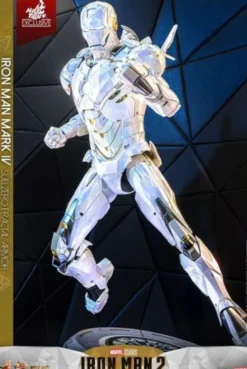 Iron Man 2 Movie Masterpiece Diecast 1/6 Iron Man Mark IV (Sub-Zero Fractal Armor) Hot Toys Exclusive 33 cm