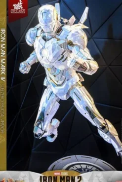 Iron Man 2 Movie Masterpiece Diecast 1/6 Iron Man Mark IV (Sub-Zero Fractal Armor) Hot Toys Exclusive 33 cm