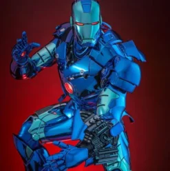 Iron Man Movie Masterpiece Diecast 1/6 Iron Man Mark III (Stealth Mode Ver.) 2.0 Hot Toys Exclusive 33 cm