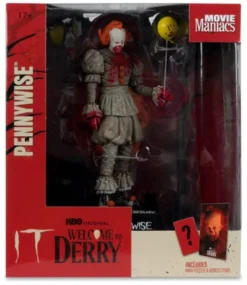 It Welcome to Derry Movie Maniacs Figura Pennywise (Bloody) 16 cm