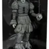 It Welcome to Derry Movie Maniacs Figura Pennywise (Black & White) 16 cm