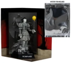 It Welcome to Derry Movie Maniacs Figura Pennywise (Black & White) 16 cm