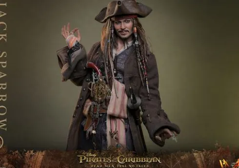 Jack Sparrow Deluxe Version Figura 1/6 Piratas del Caribe: La Venganza de Salazar 30 cm