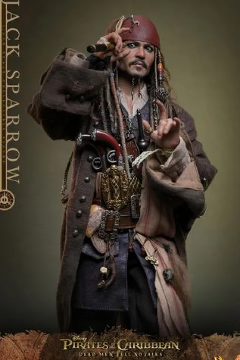 Jack Sparrow Deluxe Version Figura 1/6 Piratas del Caribe: La Venganza de Salazar 30 cm