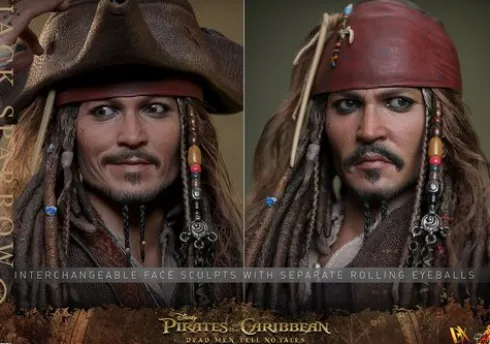 Jack Sparrow Deluxe Version Figura 1/6 Piratas del Caribe: La Venganza de Salazar 30 cm