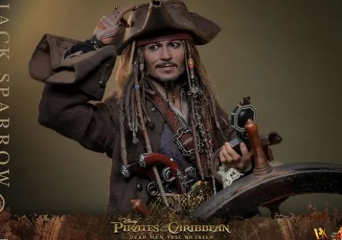 Jack Sparrow Figura 1/6 Piratas del Caribe: La Venganza de Salazar 30 cm