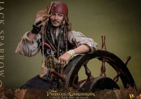 Jack Sparrow Figura 1/6 Piratas del Caribe: La Venganza de Salazar 30 cm