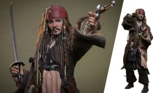 Jack Sparrow Figura 1/6 Piratas del Caribe: La Venganza de Salazar 30 cm