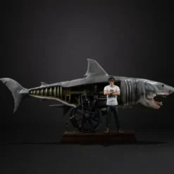 Jaws Estatua 1/10 Deluxe Art Scale Steven Spielberg Jaws 50th anniversary 27 cm