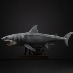 Jaws Estatua 1/10 Deluxe Art Scale Steven Spielberg Jaws 50th anniversary 27 cm