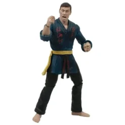 Jean-Claude Van Damme Figura Deluxe Blue Gi Version 18 cm