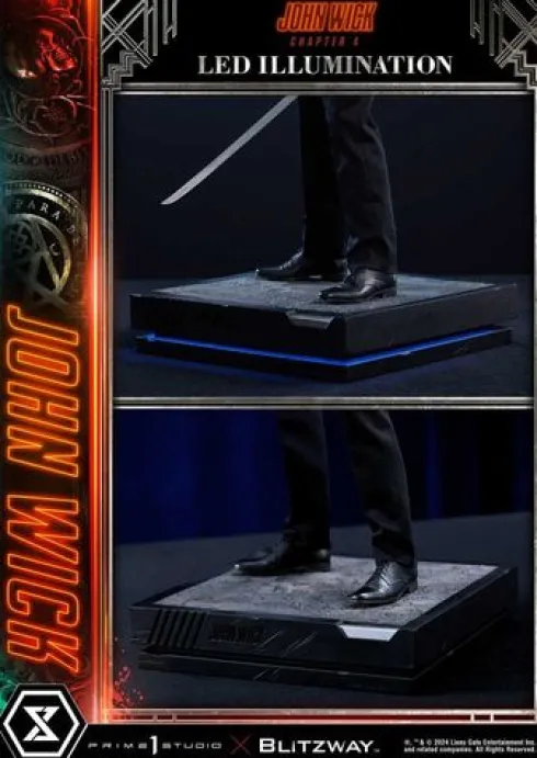 John Wick Chapter 4 Estatua Premium Masterline Series 1/4 John Wick 54 cm