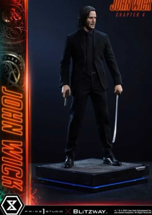 John Wick Chapter 4 Estatua Premium Masterline Series 1/4 John Wick 54 cm