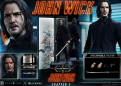 John Wick Chapter 4 Estatua Ultimate Premium Masterline Series 1/4 John Wick Deluxe Version 54 cm