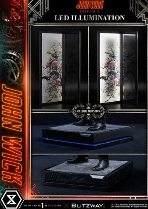 John Wick Chapter 4 Estatua Ultimate Premium Masterline Series 1/4 John Wick Deluxe Version 54 cm