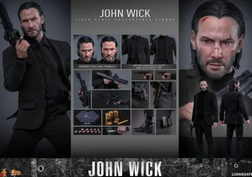 John Wick Figura Movie Masterpiece 1/6 John Wick 31 cm
