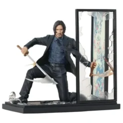 John Wick 4 Gallery Estatua PVC John Wick (Stained Glass) 20 cm