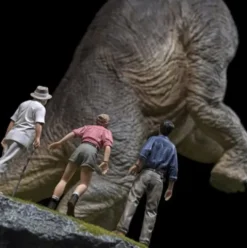 Jurassic Park Estatua 1/10 Demi Art Scale Welcome to the Jurassic Park Special Edition 80 cm