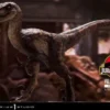 Jurassic Park Estatua Prime Collectibles 1/10 Velociraptor Open Mouth 19 cm