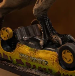 Jurassic Park Icons Estatua T-Rex Attack 15 cm