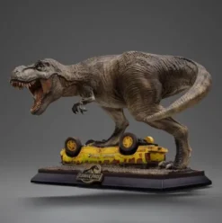 Jurassic Park Icons Estatua T-Rex Attack 15 cm
