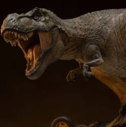 Jurassic Park Icons Estatua T-Rex Attack 15 cm