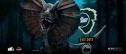 Jurassic Park Minifigura Mini Co. PVC Dilophosaurus 12 cm
